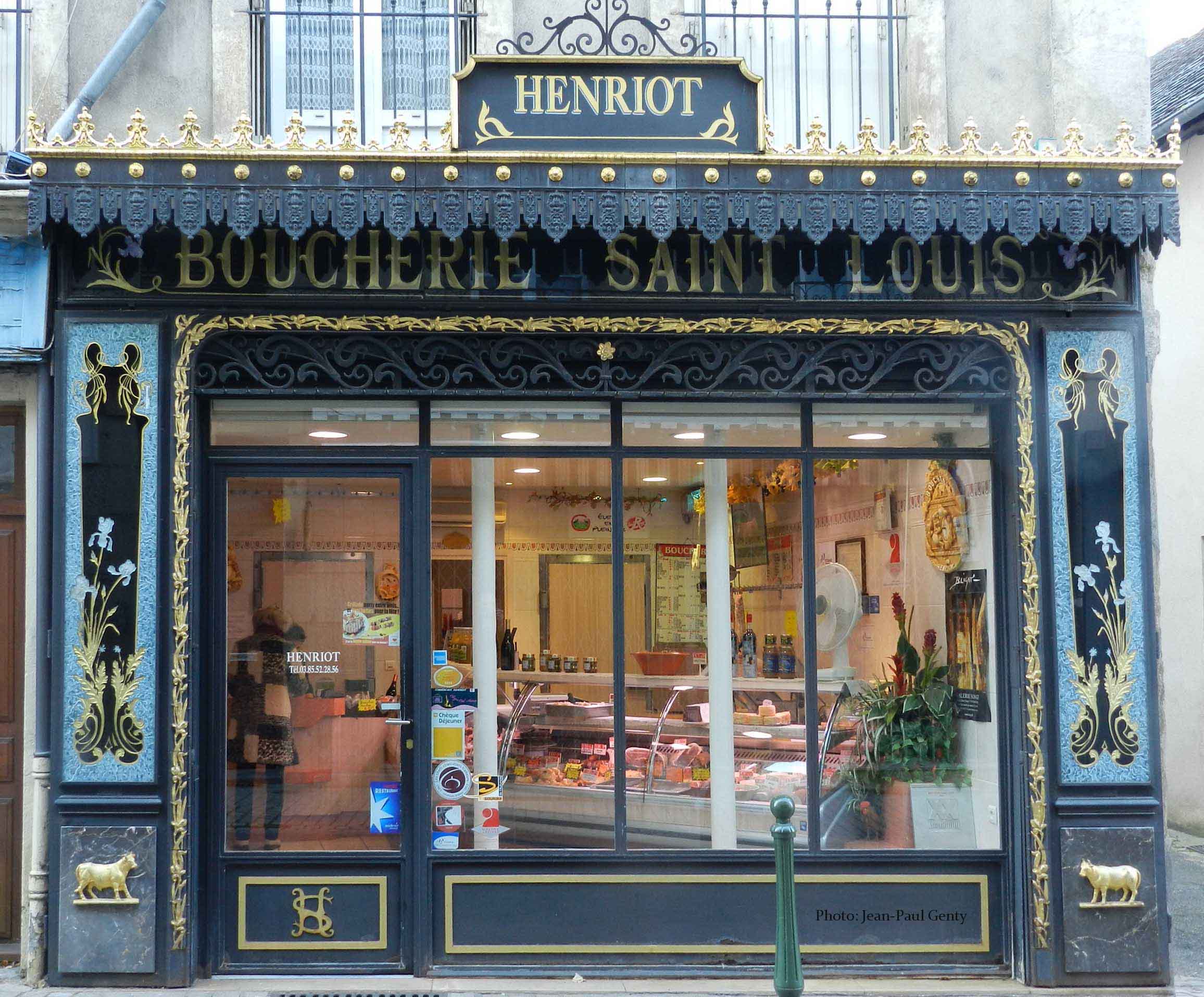 Devanture art nouveau - Autun